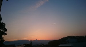 夕焼け150527－３