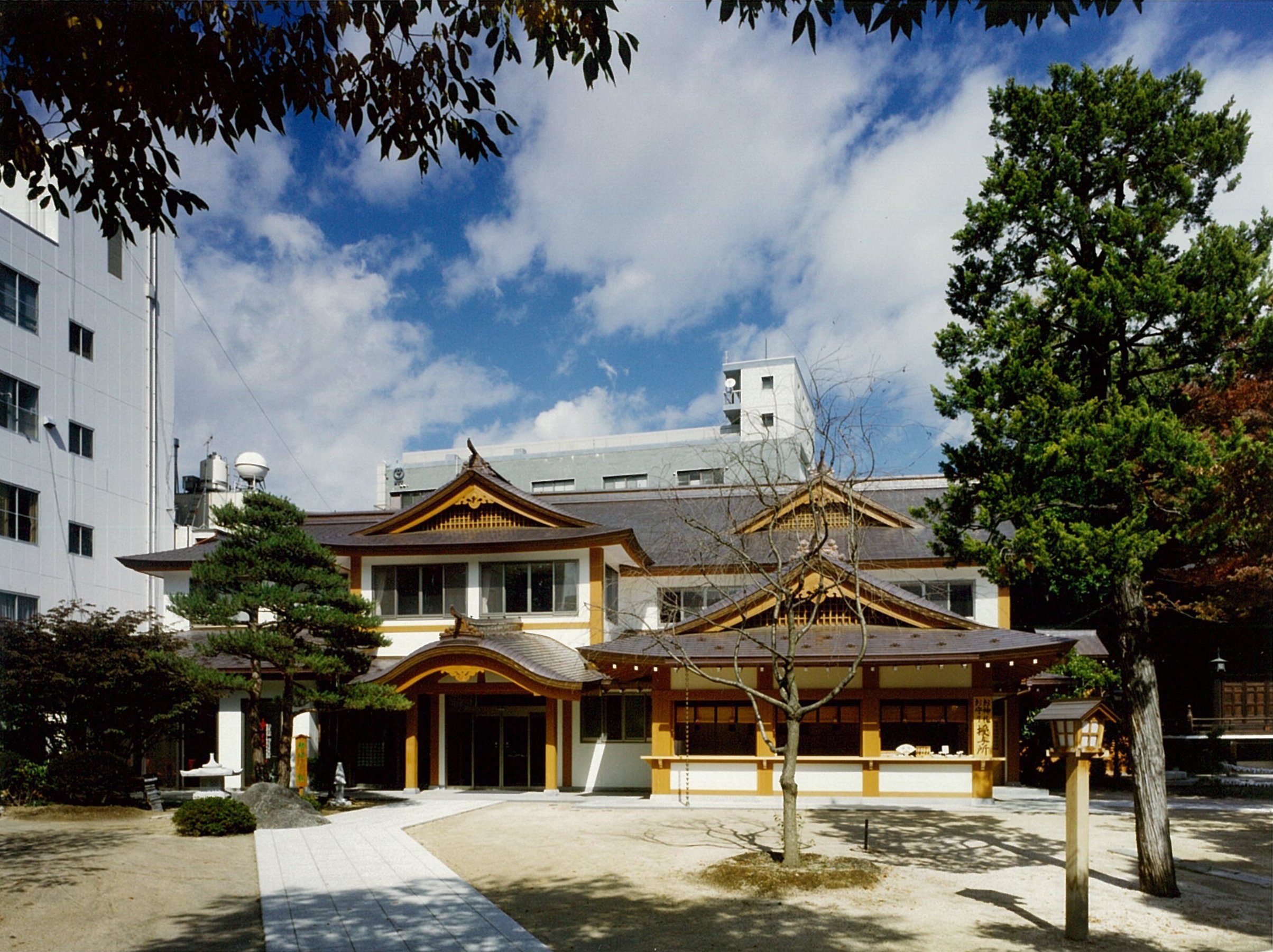 四柱神社　参集殿　新築　【神社・仏閣】