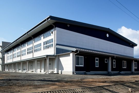 松本市　筑摩野中学校体育館　新築【体育施設】